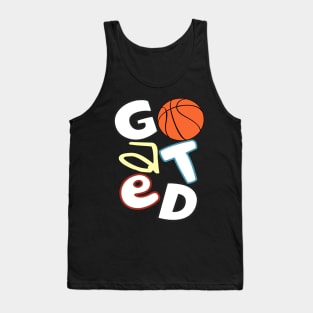 GOATED Basketball Puzzle (Pro Oreo) Tank Top